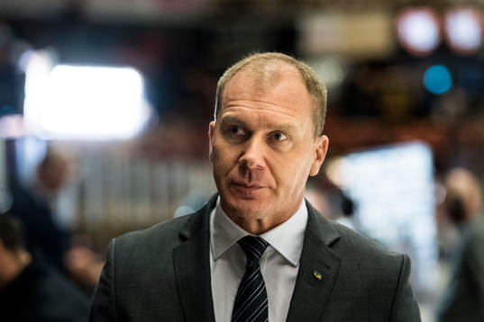 Brynäs tränare Thomas Berglund