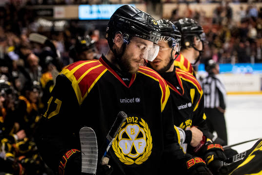 Brynäs Pathrik Westerholm deppar