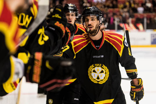 Brynäs Jesper Jensen jublar