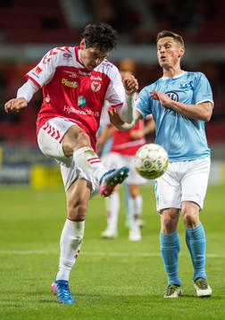 Kalmars Marko Biskupovic och Malmö FFs Markus Rosenberg