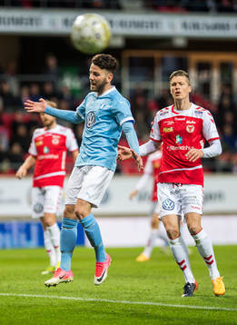 Malmö FFs Erdal Rakip och Kalmars Viktor Elm