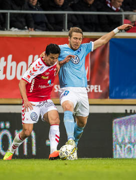 Kalmars Romário Pereira Sipião och Malmö FFs Anton