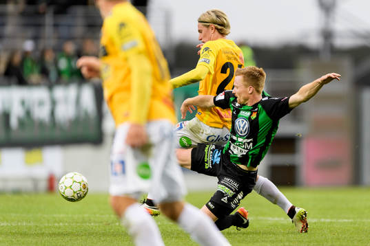GAIS Dan Keat och Falkenbergs Viktor Götesson