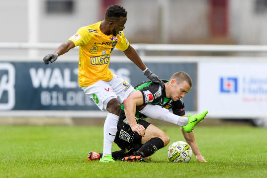 Falkenbergs Richard Donkor och GAIS James Sinclair