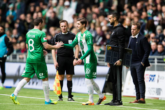 Hammarbys Johan Persson byter med Leo Bengtsson