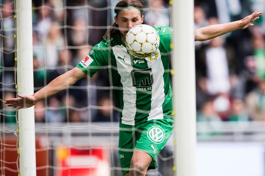 Hammarbys Björn Paulsen gör 3-0 för Hammarby