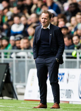Hammarbys tränare Jakob Michelsen