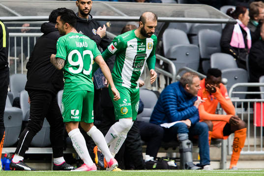 Hammarbys Jiloan Hamad byter med Kennedy Bakircioglu