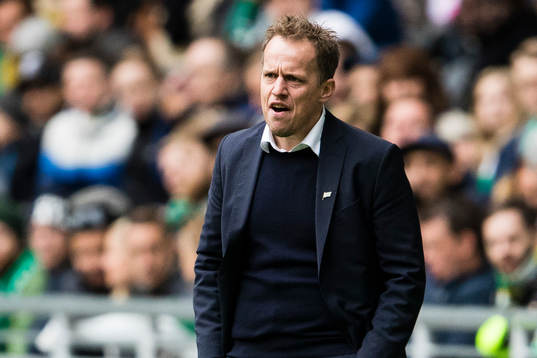 Hammarbys tränare Jakob Michelsen