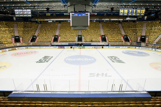 Vy över Kinnarps Arena