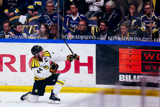 Brynäs Jacob Blomqvist jublar