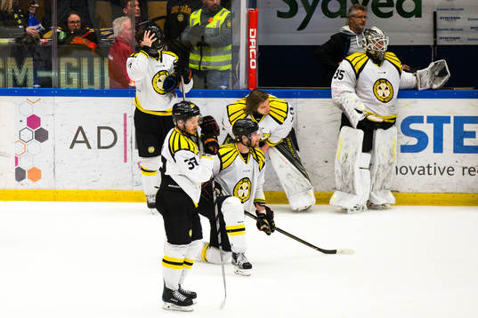 Brynäs spelare deppar