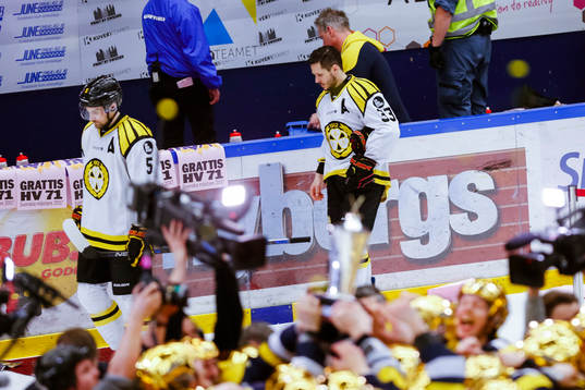 Brynäs Lukas Kilström och Elias Fälth  deppar