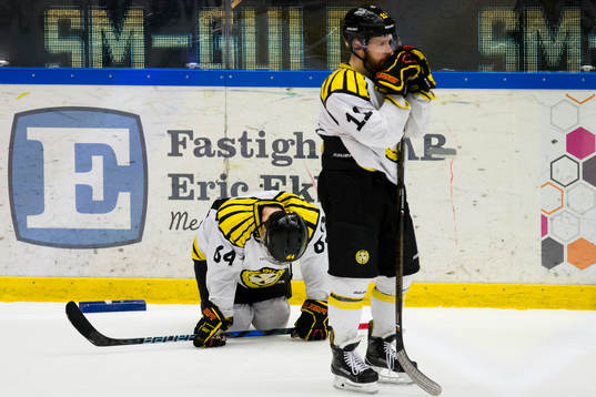 Brynäs Jonathan Pudas och Kevin Clark deppar