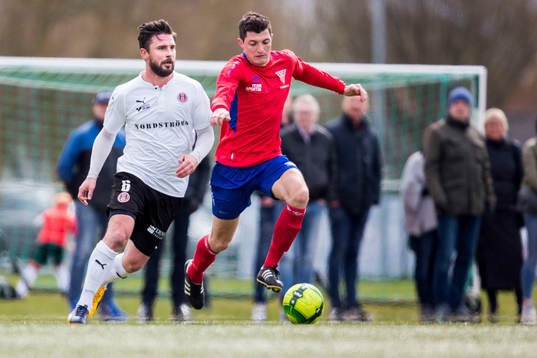Hittarps Robin Staaf och Tvååkers Oliver Nedanovski