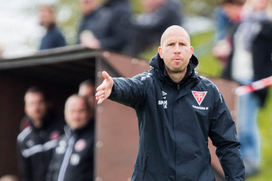 Tvååkers tränare Mattias Lindström