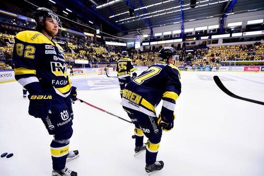 s Kevin Stenlund före final 7 i SM-slutspelet i ishockey