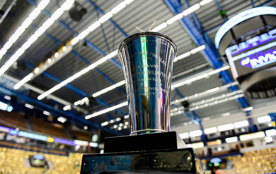Le Mat före final 7 i SM-slutspelet i ishockey mellan HV71