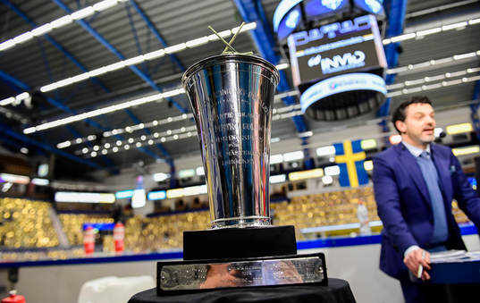 Le Mat före final 7 i SM-slutspelet i ishockey mellan HV71