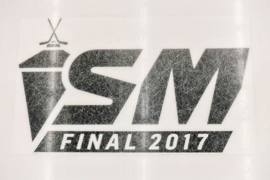 Logotyp på isen