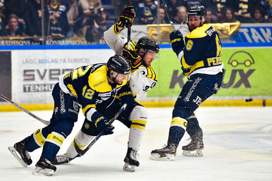 s Kevin Stenlund och Brynäs Jacob Blomqvist
