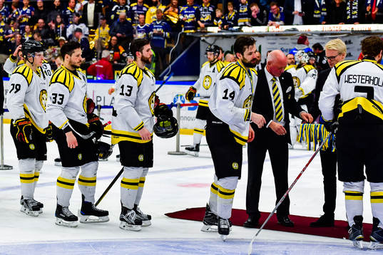 Brynäs spelare deppar