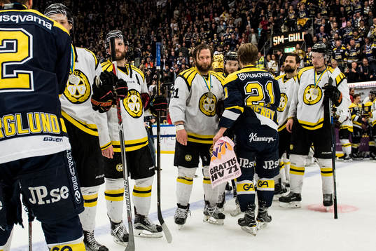 Brynäs spelare deppar