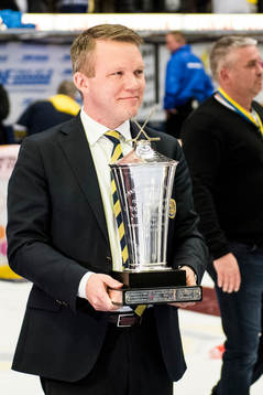 Svenska Ishockeyförbundets ordförande Anders Larsson med
