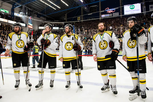 Brynäs spelare deppar