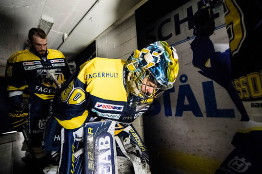 s målvakt Linus Söderström är redo att göra entré