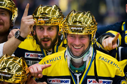 s Erik Christensen och Chris Abbott jublar