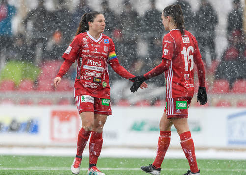 Piteås Josefin Johansson och Felicia Karlsson