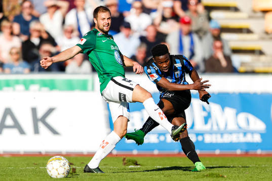 Jönköpings Tom Siwe och Sirius Kingsley Kofi Sarfo