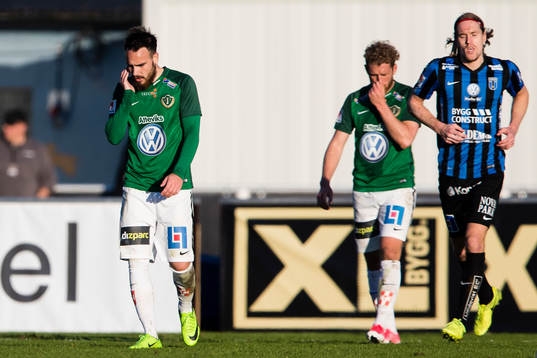 Jönköpings Dzenis Kozica och Stefan Karlsson deppar