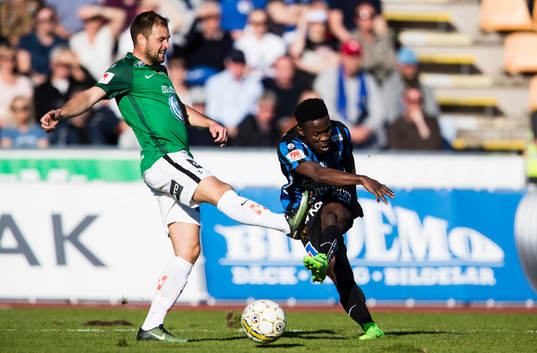 Jönköpings Tom Siwe och Sirius Kingsley Kofi Sarfo