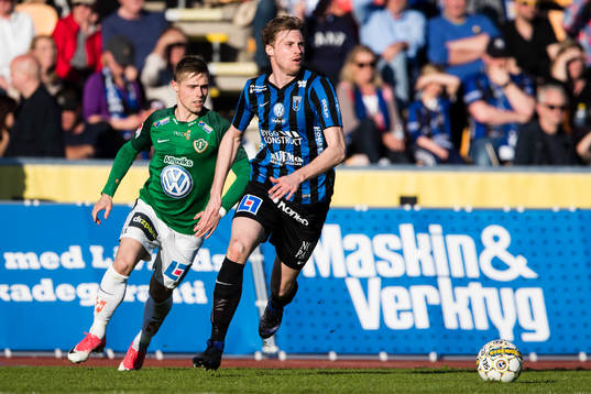 Jönköpings Arni Vilhjalmsson och Sirius Daniel Jarl