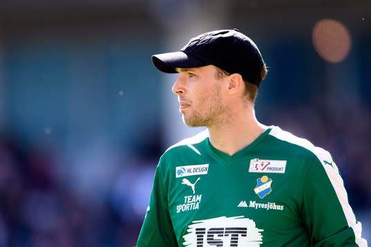 Östers målvakt Robin Malmkvist