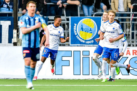 Norrköpings Niclas Eliasson jublar