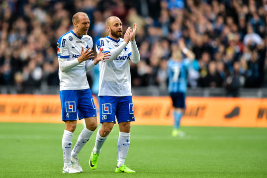 Norrköpings Andreas Johansson och Daniel Sjölund