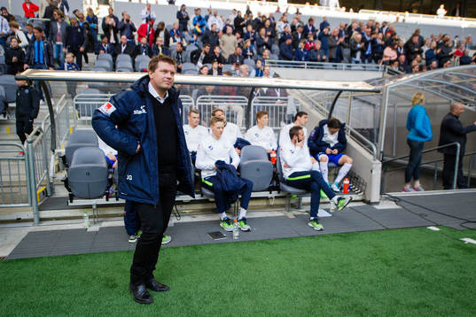 Norrköpings tränare Jens Gustafsson