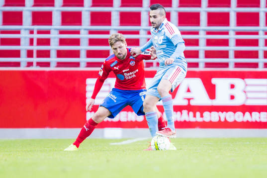 Helsingborgs Martin Christensen i duell