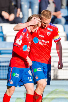 Helsingborgs Max Svensson jublar