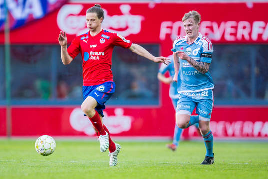 Degerfors Erik Sachs försöker komma ifatt Helsingborgs