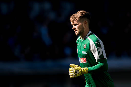 Örebros målvakt Oscar Jansson