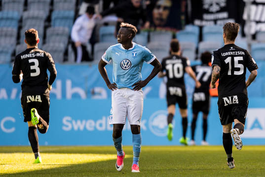 Malmö FFs Pa Konate deppar