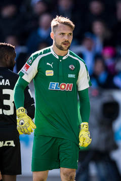 Örebros målvakt Oscar Jansson