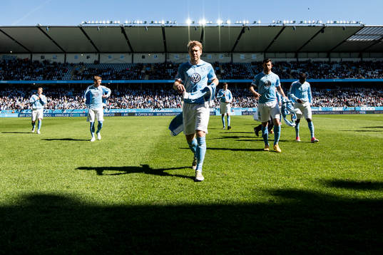 Malmö FFs Anton Tinnerholm och Behrang Safari