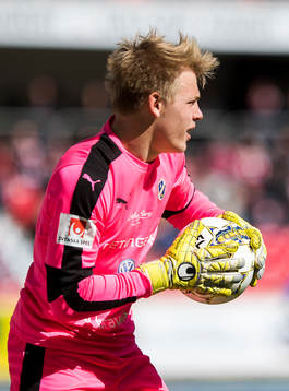 Halmstads målvakt Isak Pettersson