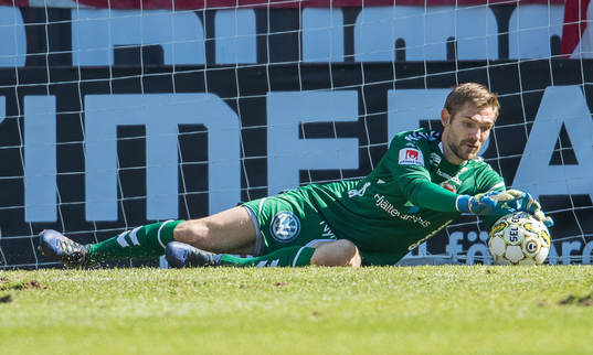 Kalmars målvakt Lucas Hägg-Johansson