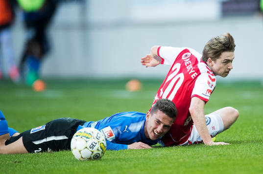 Halmstads Adnan Kojic och Kalmars Carl Johansson